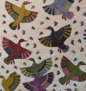 Bird Flying Pattern Work Khayamiya Tentmakers