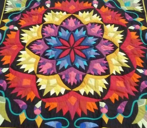 Bright Colourful Pattern Work Khayamiya Tentmakers