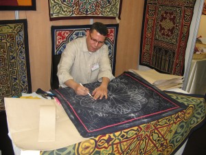 Tentmaker Drawing New Pattern - Khayamiya Tentmakers